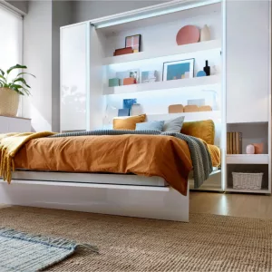 מיטת יחיד מתקפלת לקיר – 90X200