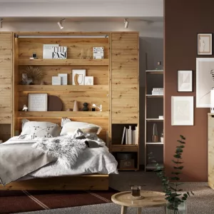 מיטת קיר זוגית מתקפלת – 180X200