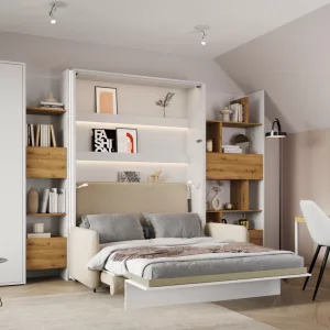 מיטת קיר זוגית מתקפלת – 180X200