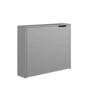 שולחן עבודה מתקפל 115×93 ס״מ בגוון אפור – גרסת שמאל | CW-01L | Lenart