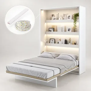 תאורת LED למדפים פנימיים של מיטה מתקפלת לקיר BC-12 | Bed Concept | Lenart