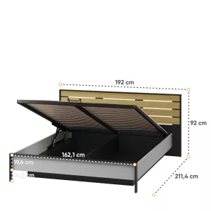 מיטה מודרנית 160×200 GRIS