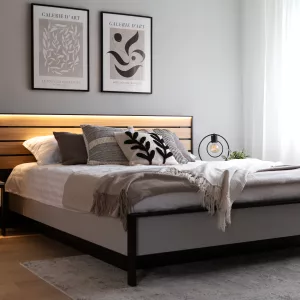 מיטה מודרנית 160×200 GRIS