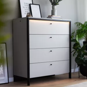 שידת מגירות לחדר שינה GRIS