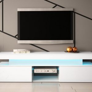 מזנון טלוויזיה עם תאורת לד Lestirola 2D – רוחב 190
