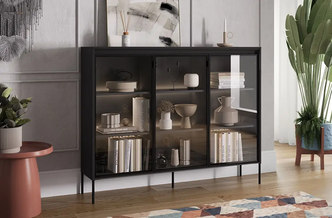 ויטרינות מודרניות לסלון