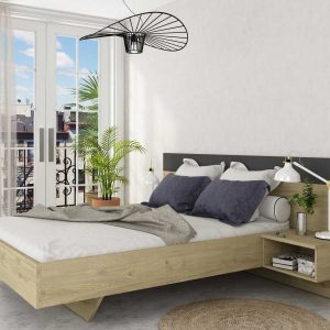 מיטה מרחפת 140×190  כולל שידות לילה FLOAT