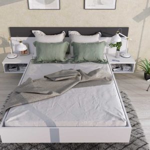 מיטה מרחפת 140×190  כולל שידות לילה FLOAT