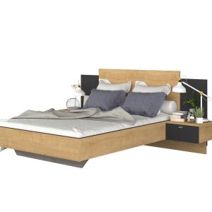 מיטה מרחפת נולה 140×190  עם תאורת לד FLOAT