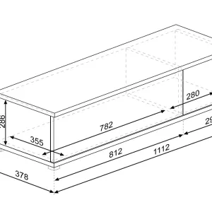 מזנון טלוויזיה UNIQUE
