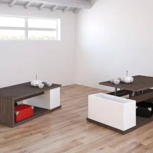 שולחן קפה OTAWA עם משטח עליון מתרומם