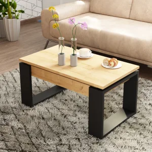 שולחן קפה Cosmit עם משטח עליון מתרומם