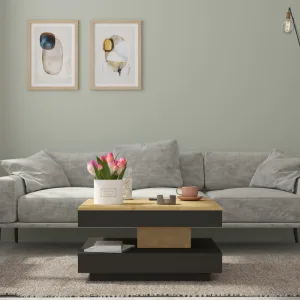 שולחן קפה Soho עם משטח מסתובב עליון