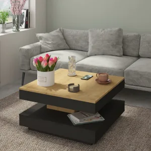 שולחן קפה Soho עם משטח מסתובב עליון