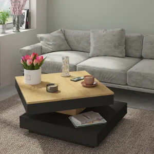 שולחן קפה Soho עם משטח מסתובב עליון