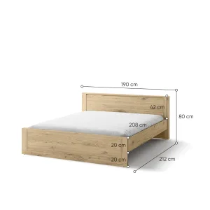 מיטה זוגית 180 IDEA