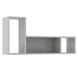 מדף קיר 98×24 עם שלושה תאים
