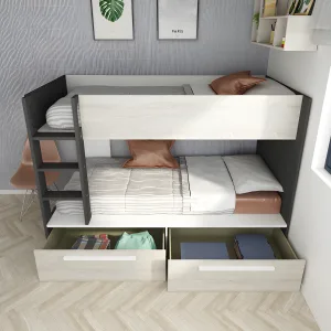 מיטת קומותיים עם מגירות