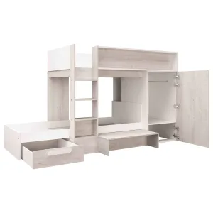 מיטת קומותיים עם ארון Bo6