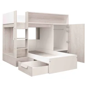 מיטת קומותיים עם ארון Bo6