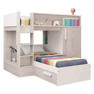 מיטת קומותיים עם ארון Bo6