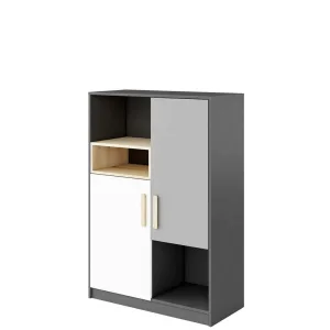 כוננית ספרים נמוכה לחדר ילדים POK