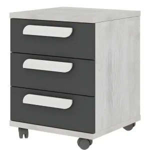 שידת לילה עם 3 מגירות Bo10