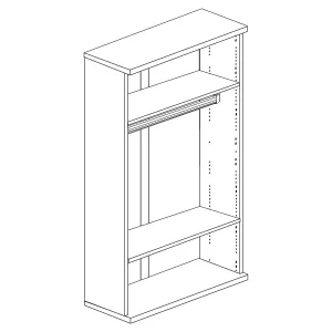 ארון דו-דלתות Bo01