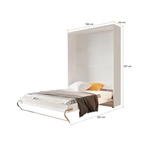 מיטת קיר מתקפלת לארון – 140X200