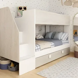 מיטת קומותיים עם מיטת חבר נשלפת 190×90 EASY Casino