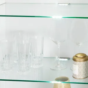 סט תאורת LED למדפי זכוכית