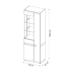 יחידת קיר לסלון  LINATE