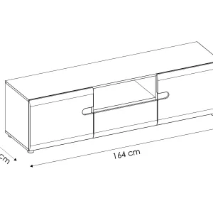 שידת טלוויזיה LINATE