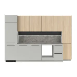 פאנל קיר למטבח MILINO – אורך 225, צפחה כהה