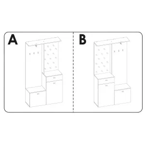 ארון כניסה ROMEA