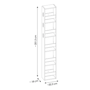 פנל צד לכניסה SARINA