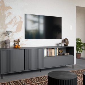 שידת טלוויזיה AVENALE אנתרציט – עיצוב מודרני, סדר מקסימלי