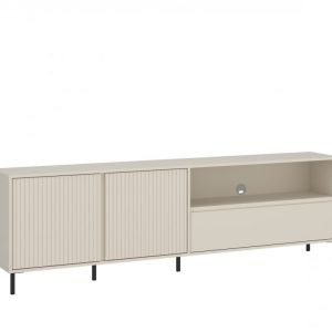 שידת טלוויזיה AVENALE בגוון קשמיר – עיצוב חמים וסדר מושלם לכל סלון