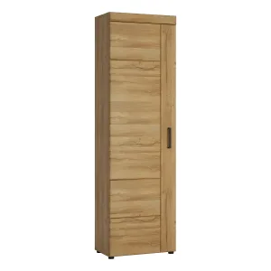 ארון בגדים חד-דלתי עם מדפים ומתלה – דגם CORTINA