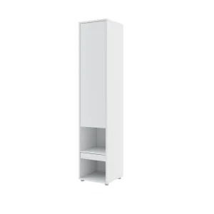 יחידת אחסון צדדית לבנה Lenart Bed Concept BC-07BI