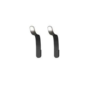סט 2 מנורות קריאה LED גמישות עם USB-C למיטה מתקפלת לקיר | LEDUSB2B | שחור | Concept Lenart